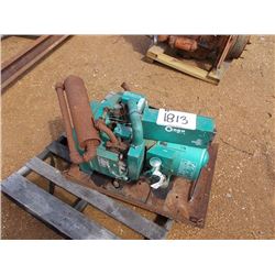 ONAN GENERATOR, - GAS ENGINE
