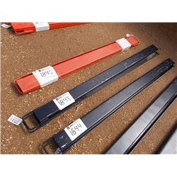 84" 4GA SKID STEER FORK EXTENSION