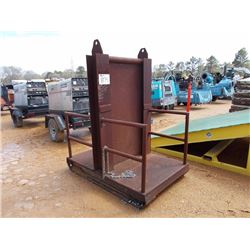 LIFT BASKET FOR GAS BOTTLES