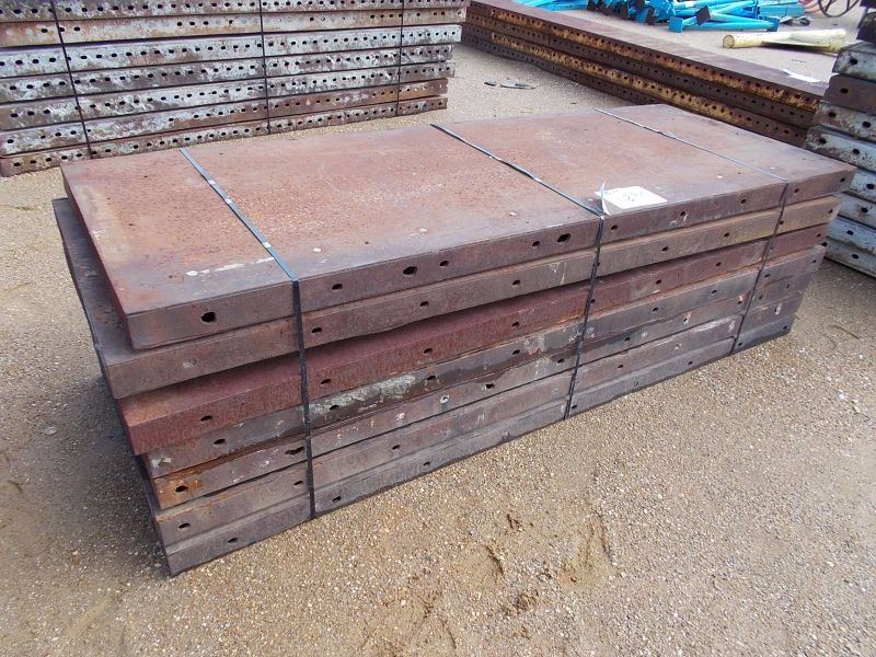 (7) 3'X7' METAL CONCRETE FORMS J.M. Wood Auction Company, Inc.