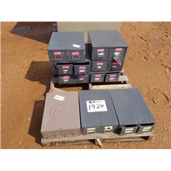 (9) CARD FILE CABINET