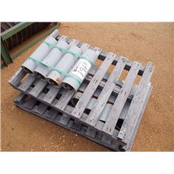 (11) 17" CONVER BELT ROLLER