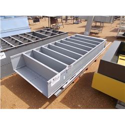 (2) METAL STORAGE BINS