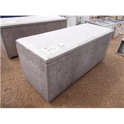 CONCRETE BARRIER, - 6' LENGTH X 31" WIDTH
