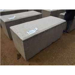 CONCRETE BARRIER, - 6' LENGTH X 31" WIDTH