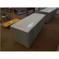 CONCRETE BARRIER, - 6' LENGTH X 31" WIDTH