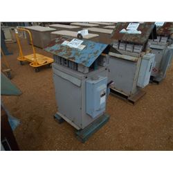 FEDERAL PACIFIC TRANSFORMER, - W/POWER DISTRIBUTION, 120/480 VOLTS