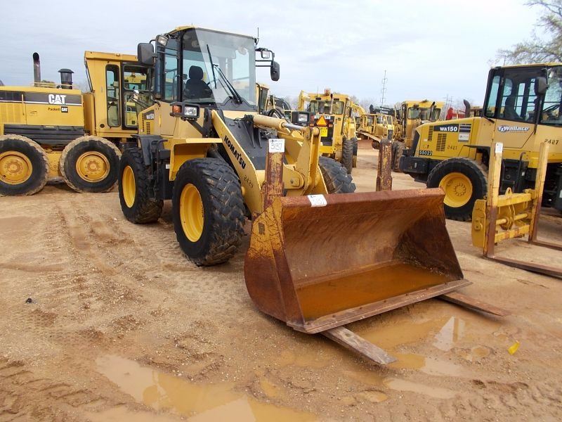 2013 KOMATSU WA1506 WHEEL LOADER, VIN/SN81122 GP BUCKET, WICKER