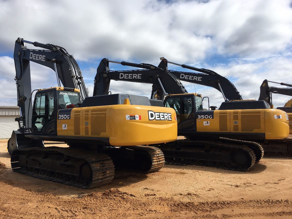 2012 JOHN DEERE 350G LC HYDRAULIC EXCAVATOR, VIN/SN808625 10' 6