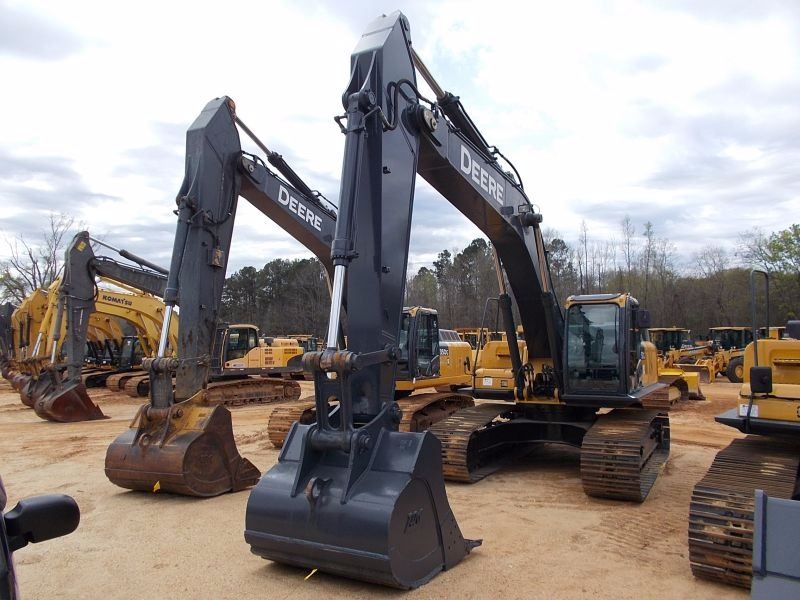 2012 JOHN DEERE 350G LC HDYRAULIC EXCAVATOR, VIN/SN808263 10' 6