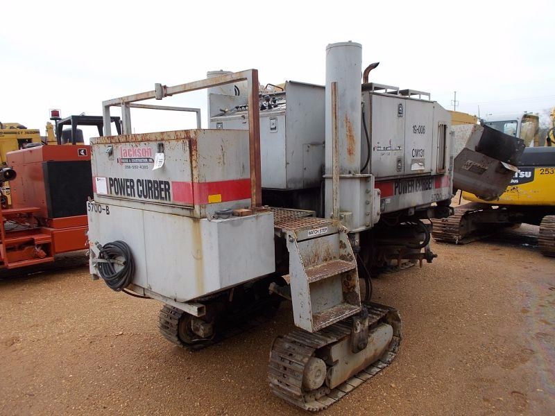 02 Power Curber 5700 B Curb Machine Vin Sn Diesel Engine Conveyor Concrete Box On Tr 02 Power Curber 5700 B Curb Machine Vin Sn Diesel Engine Conveyor Concrete Box On Tr