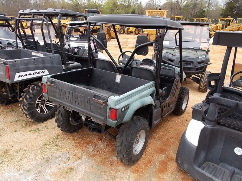 YAMAHA RHINO 660 ATV, 4X4, WINCH, DUMP BED CANOPY