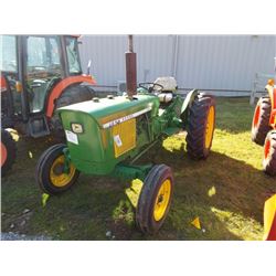 JOHN DEERE 1120 FARM TRACTOR, VIN/SN:025625 - PTO, 3 PTH, 12.4/11-28 TIRES. METER READING 3,086 HOUR