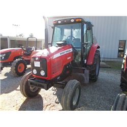 MASSEY FERGUSON 5460 FARM TRACTOR, VIN/SN:R013017 - PRO, 3 PTH, 3 REMOTES, ECAB W/AIR, 18.4-34 TIRES