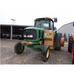 JOHN DEERE 7220 FARM TRACTOR, VIN/SN:032245 - PTO, 3 PTH, 3 REMOTES, SABERTOOTH TIGER HYDRAULIC 5' C