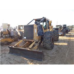 2011 TIGERCAT 630D GRAPPLE SKIDDER, VIN/SN:6303241 - DUAL ARCH, ECAB W/AIR, METER READING 7,411 HOUR