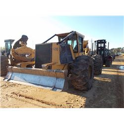 2012 TIGERCAT 620D GRAPPLE SKIDDER, VIN/SN:6205535 - WINCH, ECAB W/AIR, 30.5L-32 TIRES, METER READIN