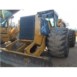 2007 TIGERCAT 620C GRAPPLE SKIDDER, VIN/SN:6201113 - DUAL ARCH, WINCH, ECAB W/AIR, METER READING 1,1
