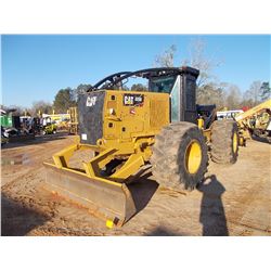 2015 CAT 525D GRAPPLE SKIDDER, VIN/SN:GKP00170 - SINGLE ARCH, WINCH, ECAB W/AIR, METER READING 4,063