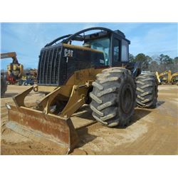 2004 CAT 525B GRAPPLE SKIDDER, VIN/SN:3KZ01324 - SINGLE ARCH, WINCH, ECAB W/AIR, 30.5L-32 TIRES, MET
