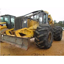 JOHN DEERE 648G III GRAPPLE SKIDDER, VIN/SN:577321 -DUAL ARCH, WINCH, ECAB W/AIR, 35.5 TIRES, METER 
