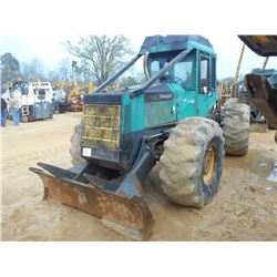 1995 TIMBERJACK 450C GRAPPLE SKIDDER, VIN/SN:CE4335 - WINCH, CAB, METER READING 8,870 HOURS