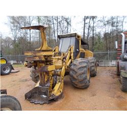 1995 HYDRO AX 711E FELLER BUNCHER, VIN/SN:5554 - KOEHRING 20" SAW HEAD, ECAB, 28L-26 TIRES