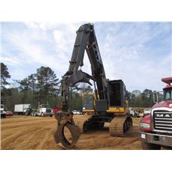 2005 JOHN DEERE 2554 SHOVEL LOADER, VIN/SN:200128 - LIVE HEEL, GRAPPLE, ECAB W.AIR, METER READING 10