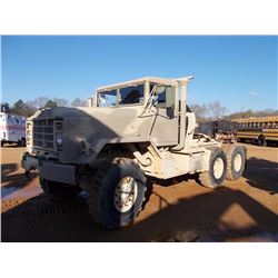 1991 HARSCO/BMY TRUCK TRACTOR, VIN/SN:02486 - T/A, CUMMINS DIESEL ENG, 6X6, ALLISON A/T, 14.00R20 SU