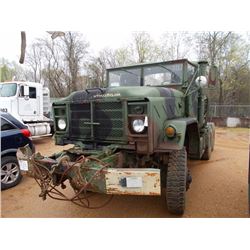 1983 MILITARY TRUCK TRACTOR, VIN/SN:C532-00162