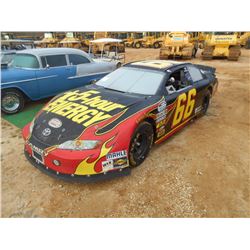 ROLLING STOCK CAR CHASSIS, - FORMALLY OWNED BY DALE JARRETT & RUSTY WALLACE (NO ENGINE OR TRANSMISSI