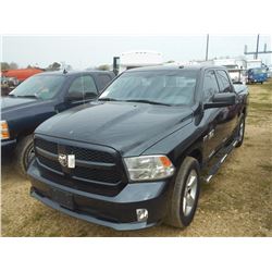 2014 DODGE RAM 1500 PICKUP, VIN/SN:3C6RR6KT9EG211134 - 8 CYL HEMI ENGINE, A/T, CREW CAB, ODOMETER RE