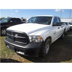 2015 DODGE RAM 1500 PICKUP, VIN/SN:1C6RR6FG0FS578530 - V8 GAS ENGINE, A/T, EXTENDED CAB, ODOMETER RE