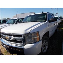 2009 CHEVROLET SILVERADO PICKUP, VIN/SN:3GCEK23M39G267877 - Z71, 4X4, GAS ENGINE, A/T, CREWCAB, ODOM