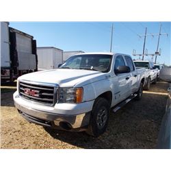 2008 GMC SIERRA 1500 PICKUP, VIN/SN:3GTEK13CX8G131648 - 4X4, CREW CAB, GAS, A/T