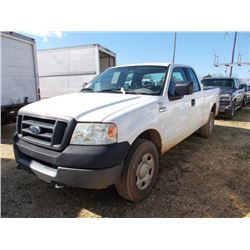 1985 FORD F150 PICKUP, VIN/SN:1FTRX14W25FA70496 - GAS ENGINE, A/T, EXTENDED CAB, ODOMETER READING 27