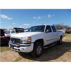 2007 GMC 1500 Z71 PICKUP, VIN/SN:2GTEK13Z27114547 - CREW CAB, 4X4, V8 GAS ENGINE, A/T, ODOMETER READ