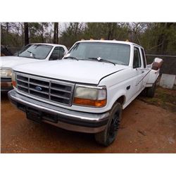 FORD F350XL DUALLY, VIN/SN:A115670 - FORD DIESEL ENG, 5 SPD TRANS, EXTENDED CAB, ODOMETER READING 22