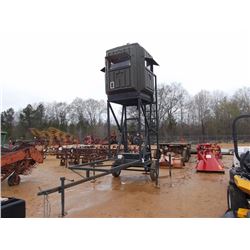 SCENTITE HUNTING BLIND, - MTD ON S/A TRAILER