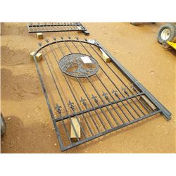 IRON GATE, - 4', TREE OF LIFE SCENE, W/POST