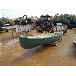 NATIONAL MARINE CANOE, - 15', FIBERGLASS