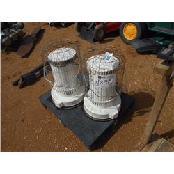 (2) DYNA-GLO KEROSENE HEATER