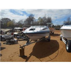 1995 BAYLINER BOAT, VIN/SN:BLIA80EJ1687 -24' CUDDY CABIN, 125 FORCE OUTBOARD MOTOR, ESCORT GALVANIZE