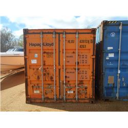 40' STEEL SHIPPING CONTAINER