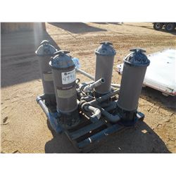 (4) HAYWARD C-1100 SEPARATION TANKS