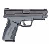 Image 1 : Springfield Armory XDG9101YHC XD Mod 2 Single 9mm 4.0" 16+1 Gray Polymer Grip Gray