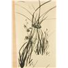 Image 2 : 1940s Japanese Ink on Paper Orchid Scroll