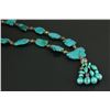 Image 2 : Chinese Turquoise with Sliver Necklace