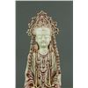 Image 2 : Chinese Copper Red Porcelain Guanyin Figure