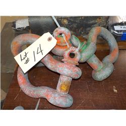 3PC LARGE SHACKLES